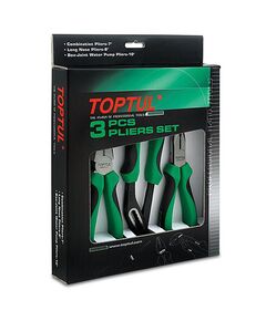 Набор пассатижей TOPTUL GAAE0303 - 3 шт., фото  | SNABZHENIE.com.ua