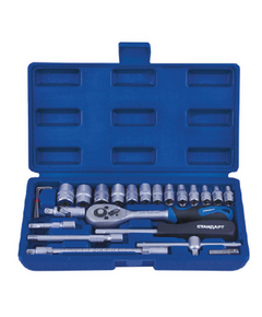 Набір інструментів 1/4 25 предметів СТАНДАРТ, фото  | SNABZHENIE.com.ua