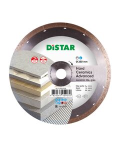 Круг алмазный DISTAR 250x1,5x10 для керамики Hard Ceramics Advanced, фото  | SNABZHENIE.com.ua