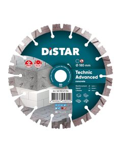 Круг алмазный DISTAR 180x2,6/1,8 для резки Technic Advanced, фото  | SNABZHENIE.com.ua