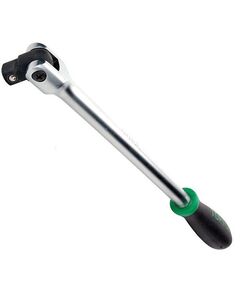 Вороток 1/2 з шарніром, L600 мм, резинова ручка TOPTUL, фото  | SNABZHENIE.com.ua