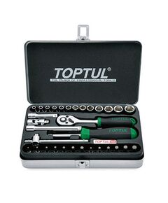 Набор инструментов TOPTUL 1/4, 32 предмета, фото  | SNABZHENIE.com.ua