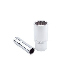 Головка торцева 16 мм TOPTUL 1/2 довга 12-гранна BAEF1616, фото  | SNABZHENIE.com.ua