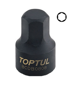 Головка-бита 1/4 HEX TOPTUL 8мм цельная, фото  | SNABZHENIE.com.ua