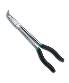 Плоскогубці TOPTUL 280 мм з подовженими губками під кутом 90&deg;, фото  | SNABZHENIE.com.ua