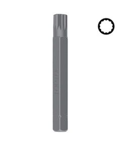 Бита 10 мм L-75 мм Spline M12 TOPTUL FSFB1212, фото  | SNABZHENIE.com.ua