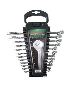 Набір комбінованих ключів TOPTUL 6-19 мм, 12 шт., фото  | SNABZHENIE.com.ua