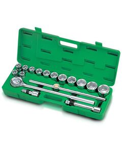 Набор инструментов TOPTUL 3/4 17 ед. (12-гранный) GCAI1702, фото  | SNABZHENIE.com.ua