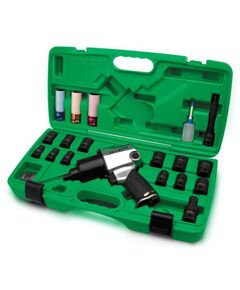 Набор пневмоинструмента 1/2 27 ед. TOPTUL, фото  | SNABZHENIE.com.ua