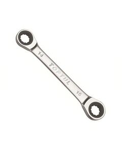 Ключ накидний трещотковий TOPTUL 14х15 мм AOAG1415, фото  | SNABZHENIE.com.ua