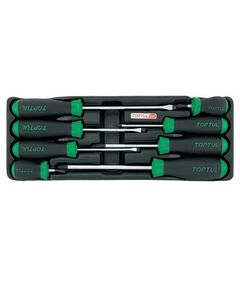 Набор отверток 8 ед. в ложементе тип А TOPTUL, фото  | SNABZHENIE.com.ua