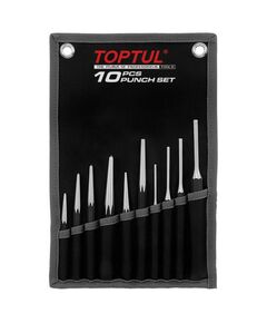 Набір виколоток і кернів 10 од. в чохлі TOPTUL GPAQ1001, фото  | SNABZHENIE.com.ua
