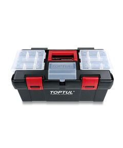 Ящик для інструментів 3 секції, пластик, 445x240x205 мм TOPTUL, фото  | SNABZHENIE.com.ua
