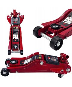 Домкрат подкатной низкий профиль 2т/2.5т с ручкой TORIN T825010R, фото  | SNABZHENIE.com.ua