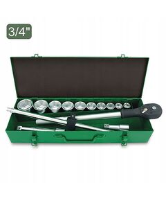 Набор инструментов 3/4 14 ед. (6-гран.) TOPTUL металл, фото  | SNABZHENIE.com.ua