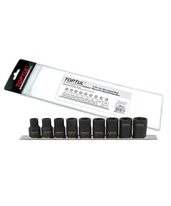 Набір головок для пошкоджених гайок 1/2 (9 шт.) TOPTUL GAAG0903, фото  | SNABZHENIE.com.ua