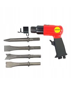 Пневматический молоток AIRKRAFT RP7621 с набором зубил 4 шт., фото  | SNABZHENIE.com.ua