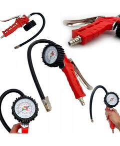 Пистолет для подкачки шин AIRKRAFT STG-29 с манометром, 70 см, фото  | SNABZHENIE.com.ua