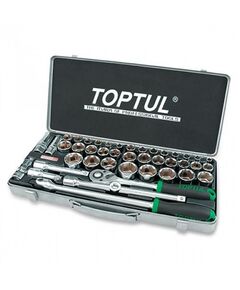 Набор инструментов TOPTUL 1/2 (43 предмета) GCAD4303, фото  | SNABZHENIE.com.ua