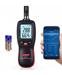 Цифровий термогігрометр Bluetooth WINTACT WT83B, -20-70&deg;C, 0-100%, фото  | SNABZHENIE.com.ua