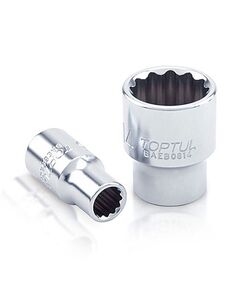 Головка 1/4 12 граней 4 мм TOPTUL, фото  | SNABZHENIE.com.ua