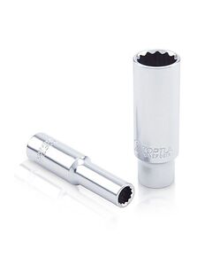 Длинная торцевая головка 1/4 12 мм 12-гранная TOPTUL BAEF0812, фото  | SNABZHENIE.com.ua