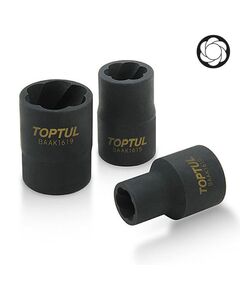Головка для пошкоджених гайок 1/2 21мм TOPTUL BAAK1621, фото  | SNABZHENIE.com.ua
