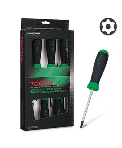 Набір викруток TORX T10-T40 (6 шт.) TOPTUL GAAE0610, фото  | SNABZHENIE.com.ua