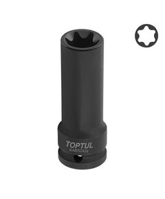 Длинная торцевая головка 3/4 E24 L110мм TOPTUL, фото  | SNABZHENIE.com.ua