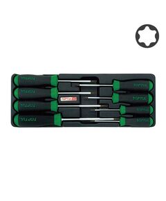 Набор отверток TORX T9-T40 (8 шт.) в ложементе TOPTUL GAAT0813, фото  | SNABZHENIE.com.ua