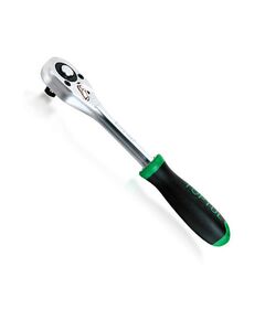 Трещотка 1/2 для торцевих головок, 24 зубці, резинка, TOPTUL CJBC1627, фото  | SNABZHENIE.com.ua