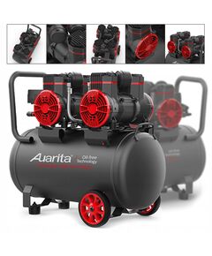 Безмасляний компресор 50л AUARITA 2-1450X2F50, фото  | SNABZHENIE.com.ua