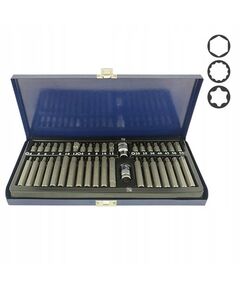 Набор бит 10мм HEX, TORX, SPLINE 40 ед. СТАНДАРТ SDBS0040, фото  | SNABZHENIE.com.ua