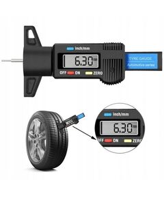 Глибиномір шин електронний PROTESTER TTDG0025, 0-25,4мм, 0,01мм, фото  | SNABZHENIE.com.ua