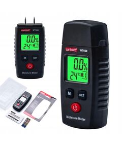 Влагомір WINTACT WT660 для деревини та будматеріалів 0-70%, фото  | SNABZHENIE.com.ua