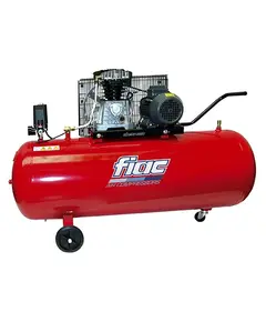 Поршневий компресор з ремінним приводом 200л, 350л/хв, 220V, 2,2кВт FIAC AB200-360-220-RED-IT, фото  | SNABZHENIE.com.ua