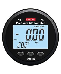Цифровий диференційний манометр WINTACT WT5110-50KPA, RS485, &plusmn;50 кПа, фото  | SNABZHENIE.com.ua