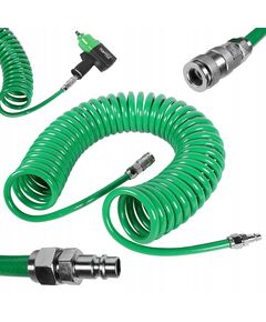 Шланг спіральний швидкознімний поліуретановий 8 12мм 10м TOPTUL KHLC0810E, фото  | SNABZHENIE.com.ua