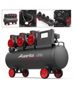 Безмасляний поршневий компресор 100л, 3 1,45 кВт, 220 В AUARITA 2-1450X3F100-220, фото  | SNABZHENIE.com.ua