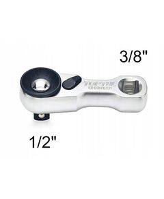 Трещотка 1/2 міні 72 зубця гусінька лапка, диск TOPTUL CHXM1601, фото  | SNABZHENIE.com.ua