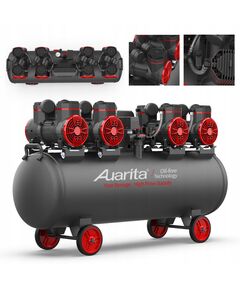 Безмасляний поршневий компресор 120л 220В AUARITA 2-1450X4F120-220, фото  | SNABZHENIE.com.ua
