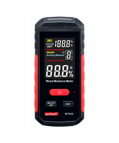 Влагомер для древесины и стройматериалов WINTACT WT635, 0,5-69%, фото  | SNABZHENIE.com.ua