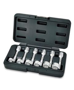 Набор спецключей для топливных трубок дизельных форсунок 1/2" 12-19мм 6ед. TOPTUL JGAI0605, фото  | SNABZHENIE.com.ua