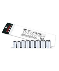 Набор головок Torx Plus EP 1/2" EP18-EP32 8ед. TOPTUL GAAG0810, фото  | SNABZHENIE.com.ua