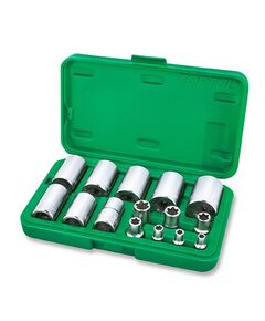 Набор головок Torx Plus EP 1/4", 3/8", 1/2" EP6-EP32 15ед. TOPTUL GAAI1501, фото  | SNABZHENIE.com.ua
