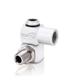 Шарнирный переходник 1/4" для пневмоинструмента и воздушных линий  TOPTUL KACH0801, фото  | SNABZHENIE.com.ua