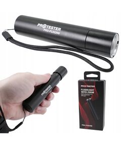 Фонарик светодиодный (LED) ZOOM (+функция Powerbank)  PROTESTER PRO-FL0220S, фото  | SNABZHENIE.com.ua