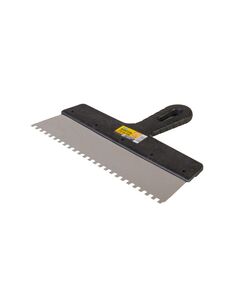Шпатель зубчатый MASTERTOOL 300x6x6 мм, фото  | SNABZHENIE.com.ua