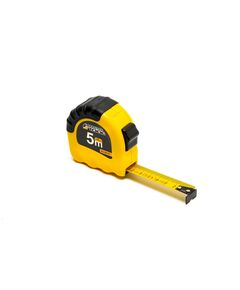 Рулетка MASTERTOOL Shiftlock 5 м, 19 мм, нейлоновое покрытие, фото  | SNABZHENIE.com.ua