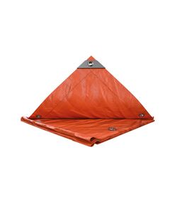 Тент MASTERTOOL 3x4 м, 110 г/м&sup2;, оранжевий, фото  | SNABZHENIE.com.ua